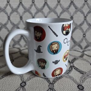 Character Patterned White Mug